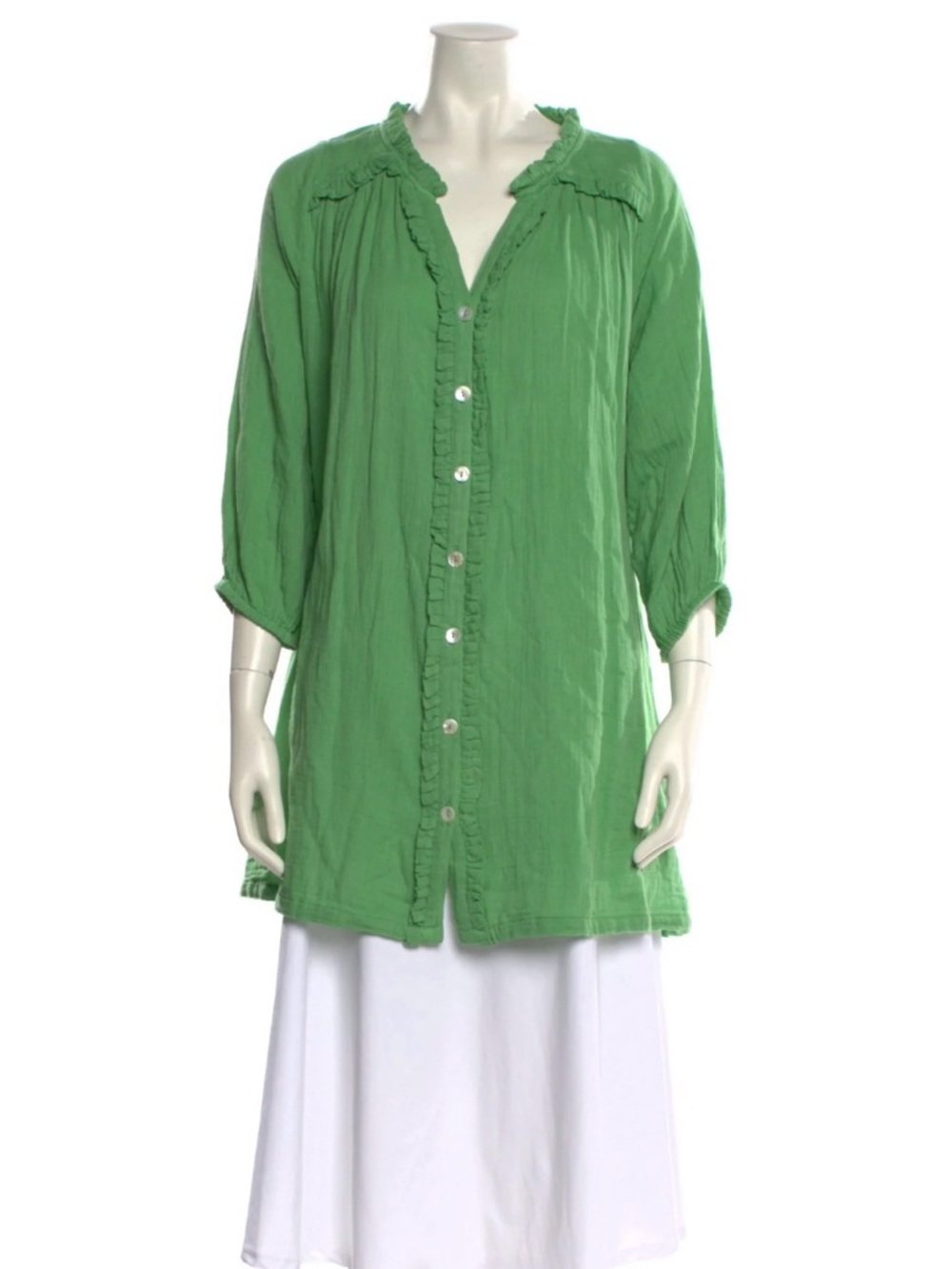 Pink Chicken Green Dress